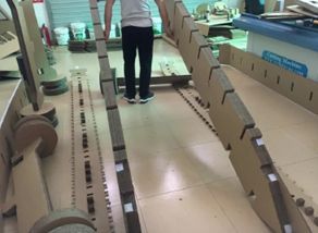 【WCA专栏】这是一种商业模式的创新产品由双赢彩票3200多片瓦楞纸板制作而成！(图3)